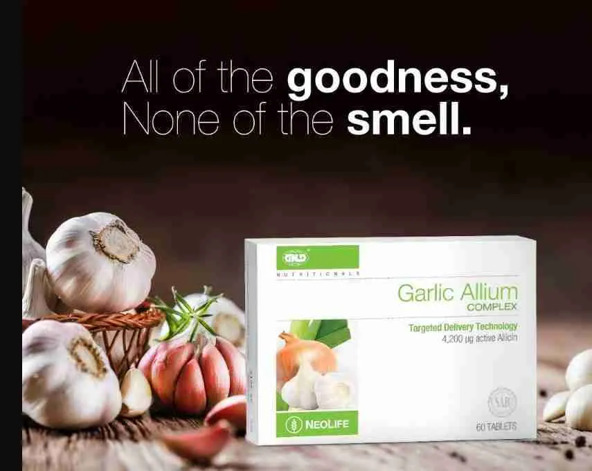 health benefita of Neolife Galic allium