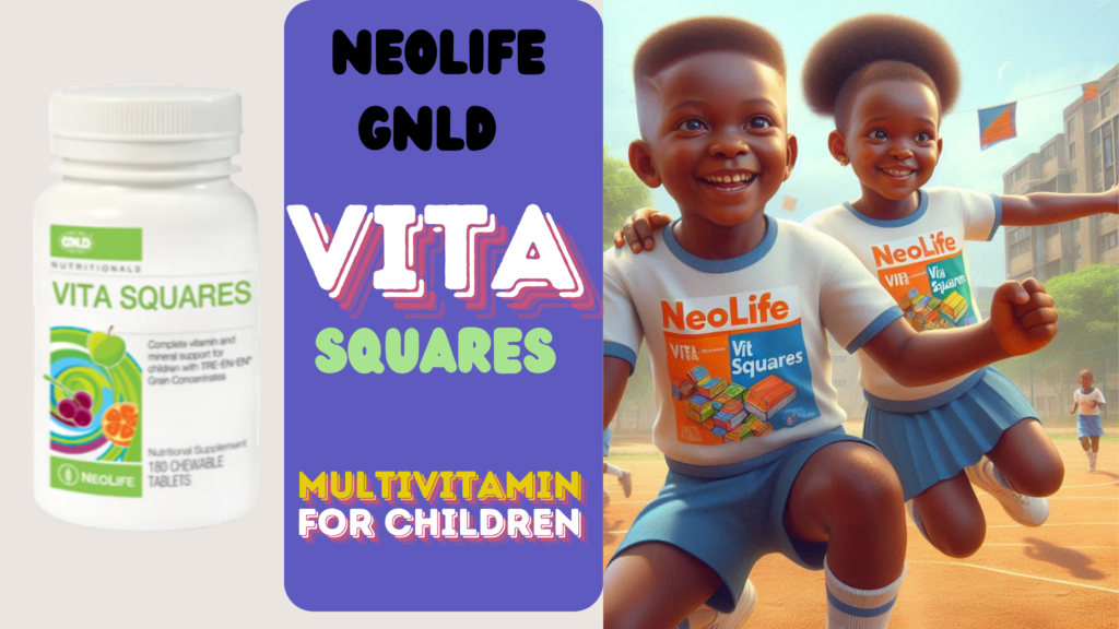 GNLD NEOLIFE VITA SQUARES MULTIVITAMIN FOR CHILDREN